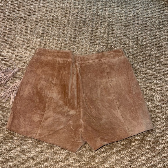 Intermix Brand, suede high waisted shorts - Picture 4 of 4